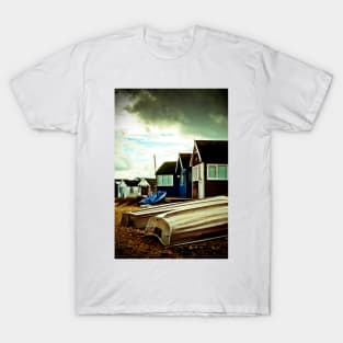 Hengistbury Head Beach Hut Bournemouth Dorset UK T-Shirt